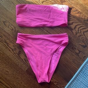 Frankie’s Bikinis Pink Bikini
